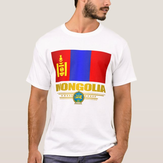 T-shirt Mongolie Pride (Devant)