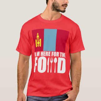 T-shirt Mongolie souvenir nourriture voyage fille