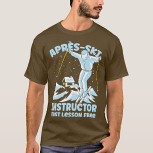 T-shirt Moniteur de ski Après Ski