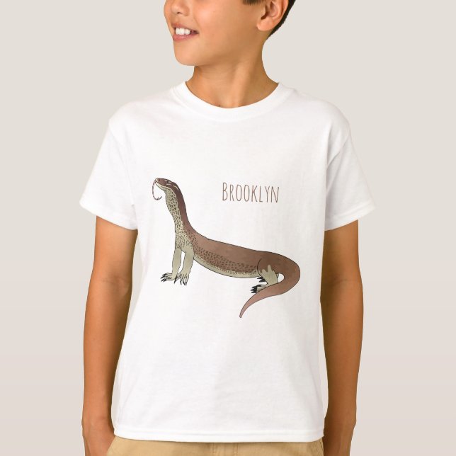 T-shirt Monitor lizard (Devant)