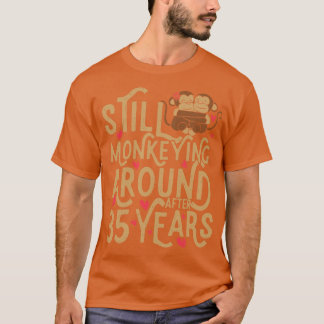 T-shirt Monkee autour