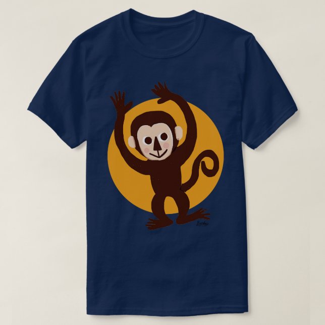 T-shirt Monkey (Design devant)