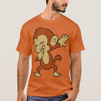 T-shirt Monkey Animal Ape Funny Dabbing Monkey