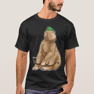 T-shirt Monkey Archer Bow