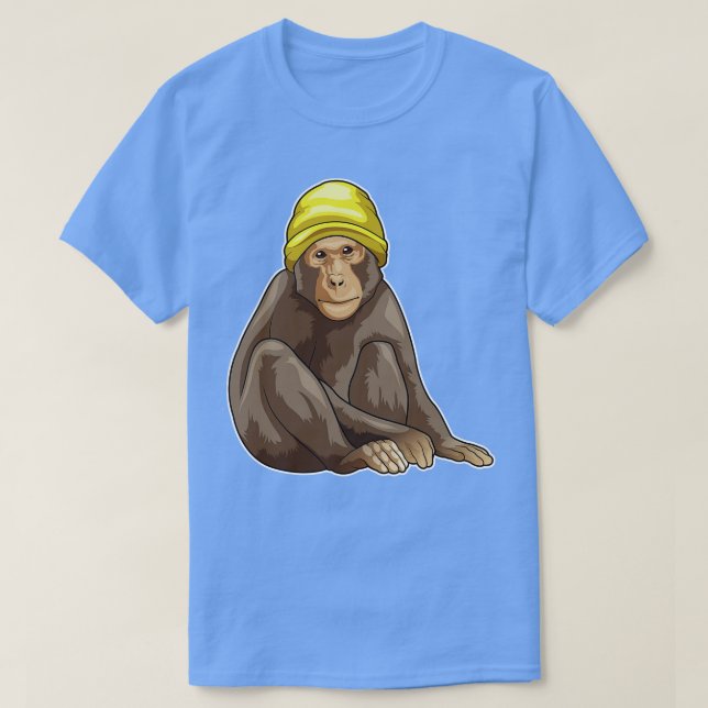 T-shirt Monkey Beanie (Design devant)