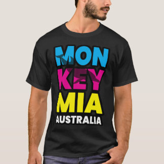 T-shirt Monkey Mia Australia West Australian Dolphin Beach