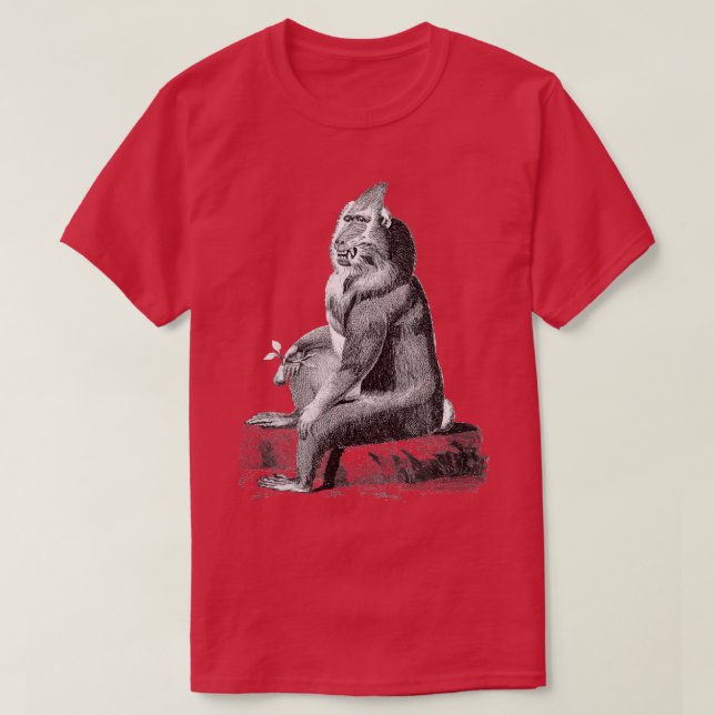 T-shirt Monkey Vintage (Design devant)