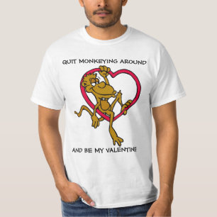 T-shirt Monkeying stoppé autour