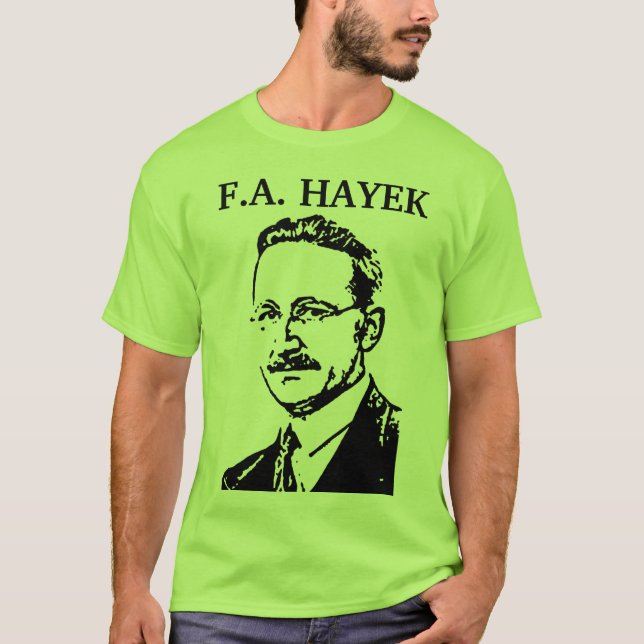 T-shirt Monochrome de Hayek (Devant)