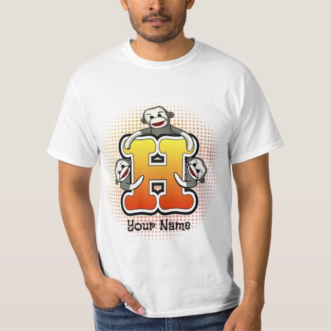 T-shirt Monogram H Sock Monkey (Devant)
