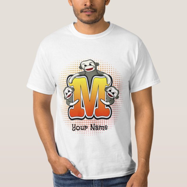 T-shirt Monogram M Sock Monkey (Devant)