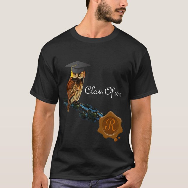 T-SHIRT MONOGRAMME DE LA PROPRIÉTÉ ET DU SCEAU DE CIRE BRO (Devant)