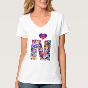T-SHIRT MONOGRAMME DE MASQUÉRADE VÉNÉTIENNE VALENTINE N LE