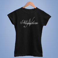 Monogramme de nom noir et blanc personnalisé uniqu