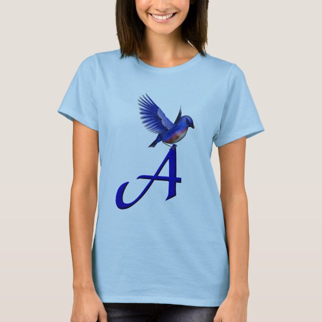 T-shirt Monogramme initial A (Devant)