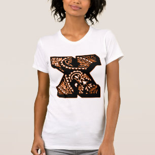 T-shirt Monogramme Paisley - X