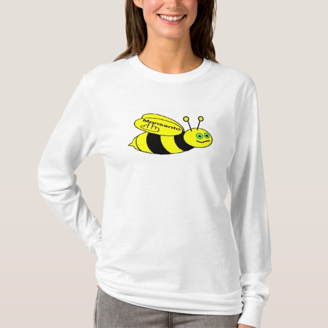 T-Shirt Monsanto Bee Flip (Devant)