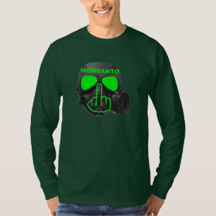 T - Shirt Monsanto Gasmaske Gedreht