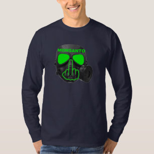 T - Shirt Monsanto Gasmaske Gedreht