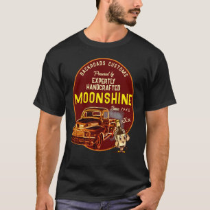 T-shirt Monshine Artisanalement À La Main N'Importe Quel N