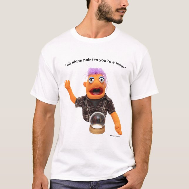 T-shirt Monsieur Gunther : Vous êtes perdant (Devant)