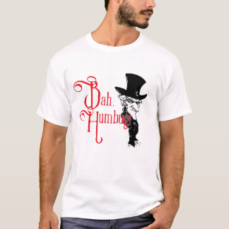 T-shirt Monsieur le gentleman victorien Bah Humbug - T-shi