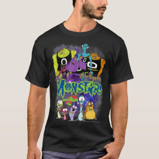 T-shirt Monstars Classic De La Confusion Spatiale Dans L'E
