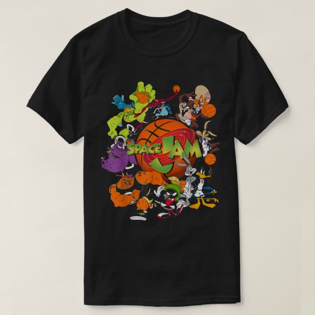 T-shirt Monstars de la jambe spatiale et équipe de tondeus (Design devant)