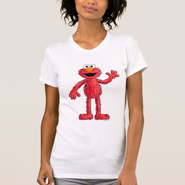 T-shirt Monster à la fin de cette histoire | Cutie Elmo (Devant)