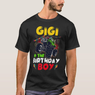T-shirt Monster Camion B Jour Correspondant Famille Gigi D