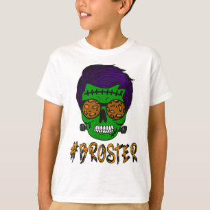 T-shirt Monster Crâne Broster Frère Halloween Correspondan