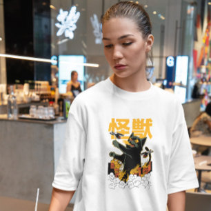 T-shirt Monster de chats Kaiju Anime