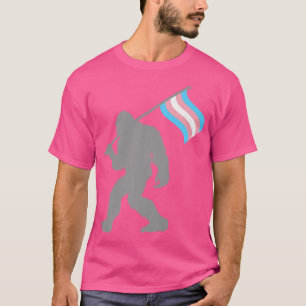 T-shirt Monster du drapeau de la Trans Pride sur les trans