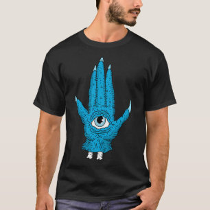 T-shirt Monster Hamsa Evil Eye.