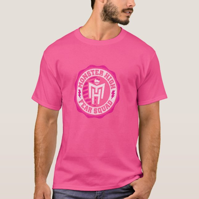 T-shirt Monster High - Crête de l'escadron de la peur (Devant)