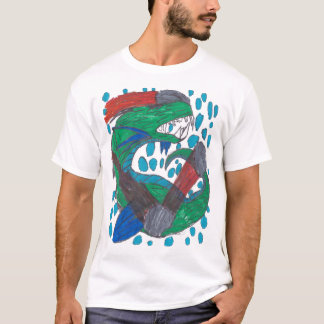 T-shirt Monster Hurler T-Shirt, l'Alien d'Oliver