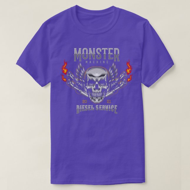 T-shirt Monster Machine (Design devant)