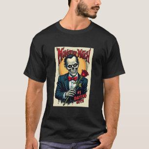 T-shirt Monster Match Dating Website Zombie Edition