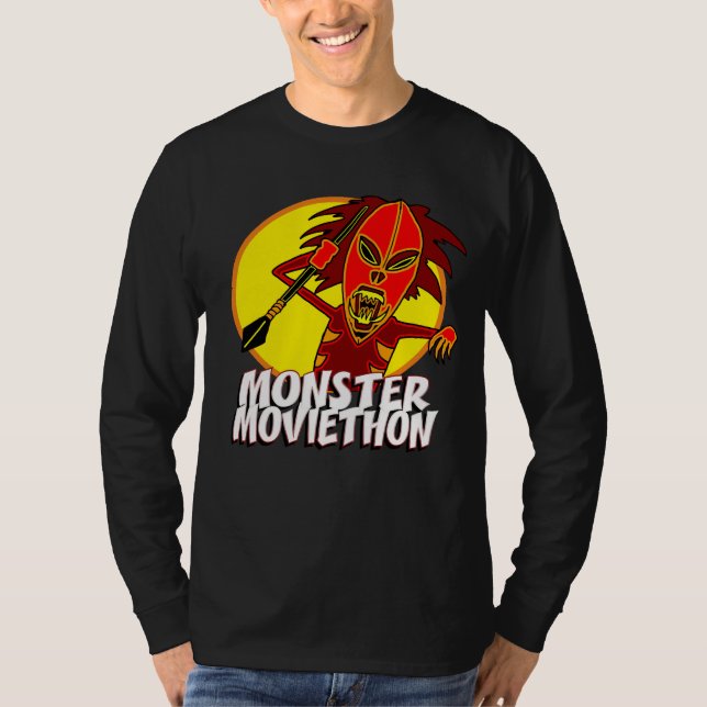 T-shirt Monster Moviethon Warrior Demon Doll (Devant)