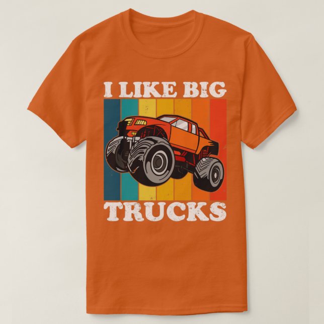 T-shirt Monster Truck (Design devant)