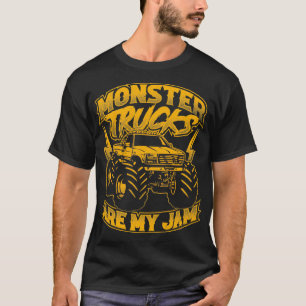 T-shirt Monster Truck Car Lover Chemise Monster Jam Trucks