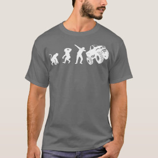 T-shirt Monster Truck Danser Dance Drôle Drôle Evolution C
