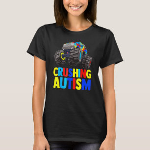 T-shirt Monster Truck Écrasant la Sensibilisation