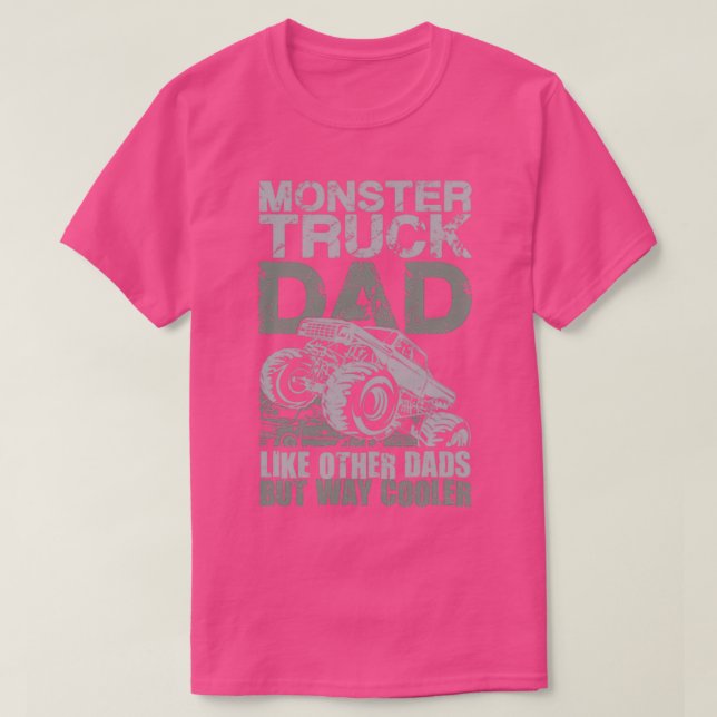 T-shirt Monster Truck Fête des pères Papa (Design devant)