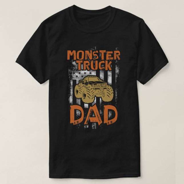 T-shirt Monster Truck Funny Driver2077 (Design devant)