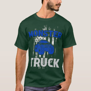 T-shirt Monster Truck Funny Driver2079