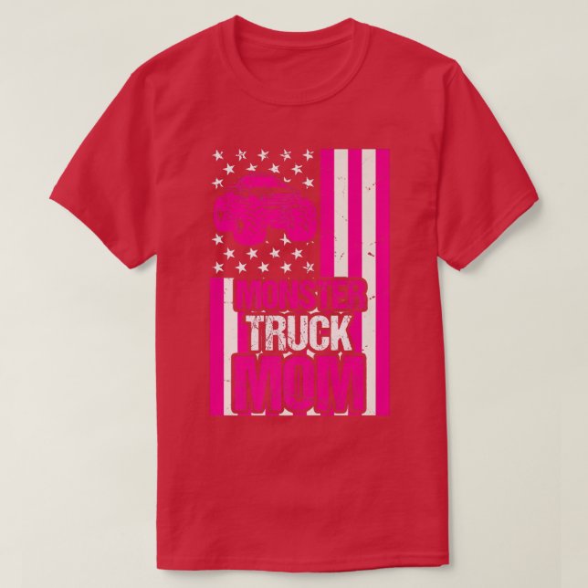T-shirt Monster Truck Funny Driver 2108 (Design devant)