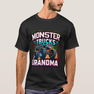 T-shirt Monster Truck Grandma Monster Truck Are My Jam Tru