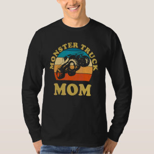 T-shirt Monster Truck Maman Retro Vintage Monster Truck