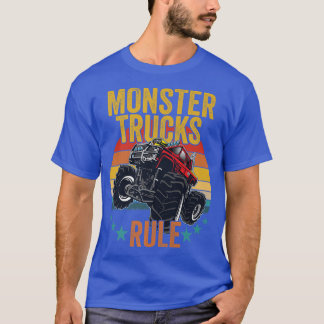 T-shirt Monster Truck Monster Trucks Rule 